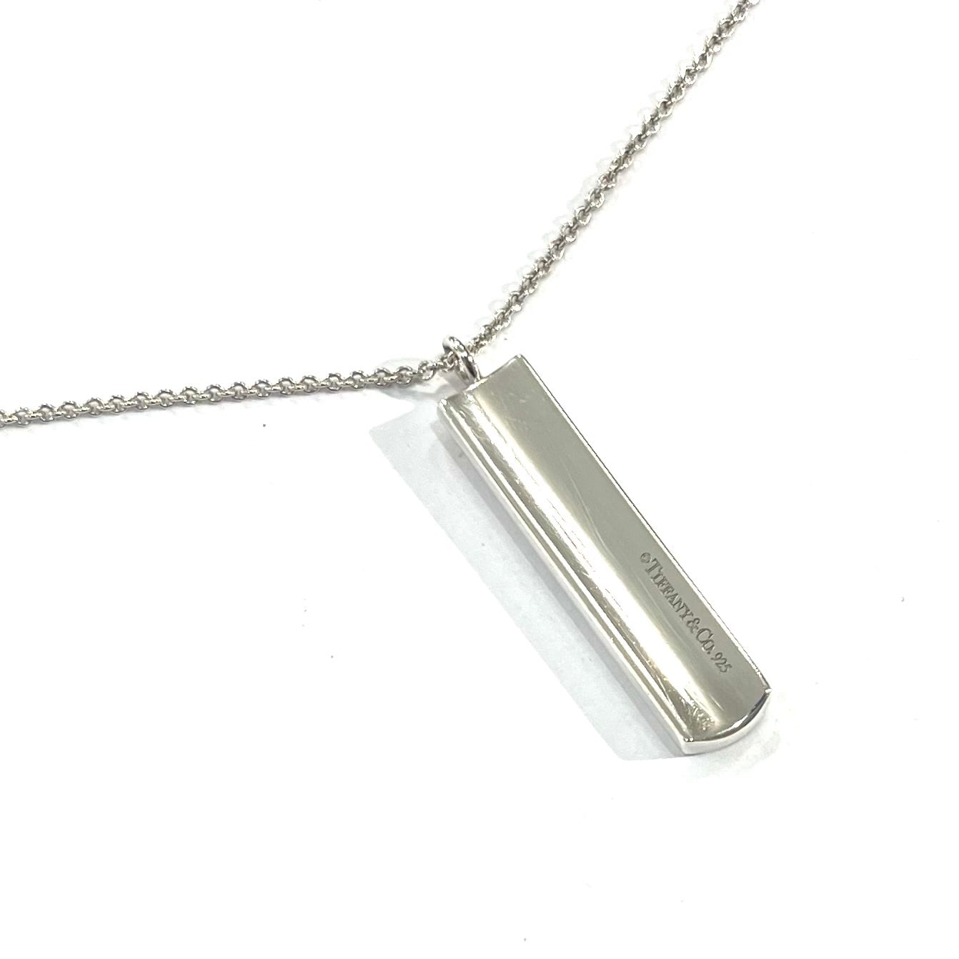 TIFFANY&CO.】2640 ティファニー T&CO ナローバー ネックレス SV925