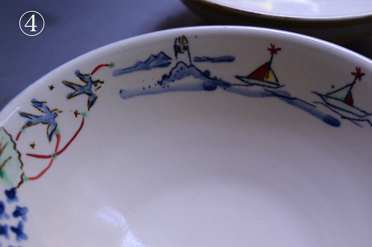 矢島操 イロエ絵がわり浅鉢 | 鎌倉倶楽部 茶寮