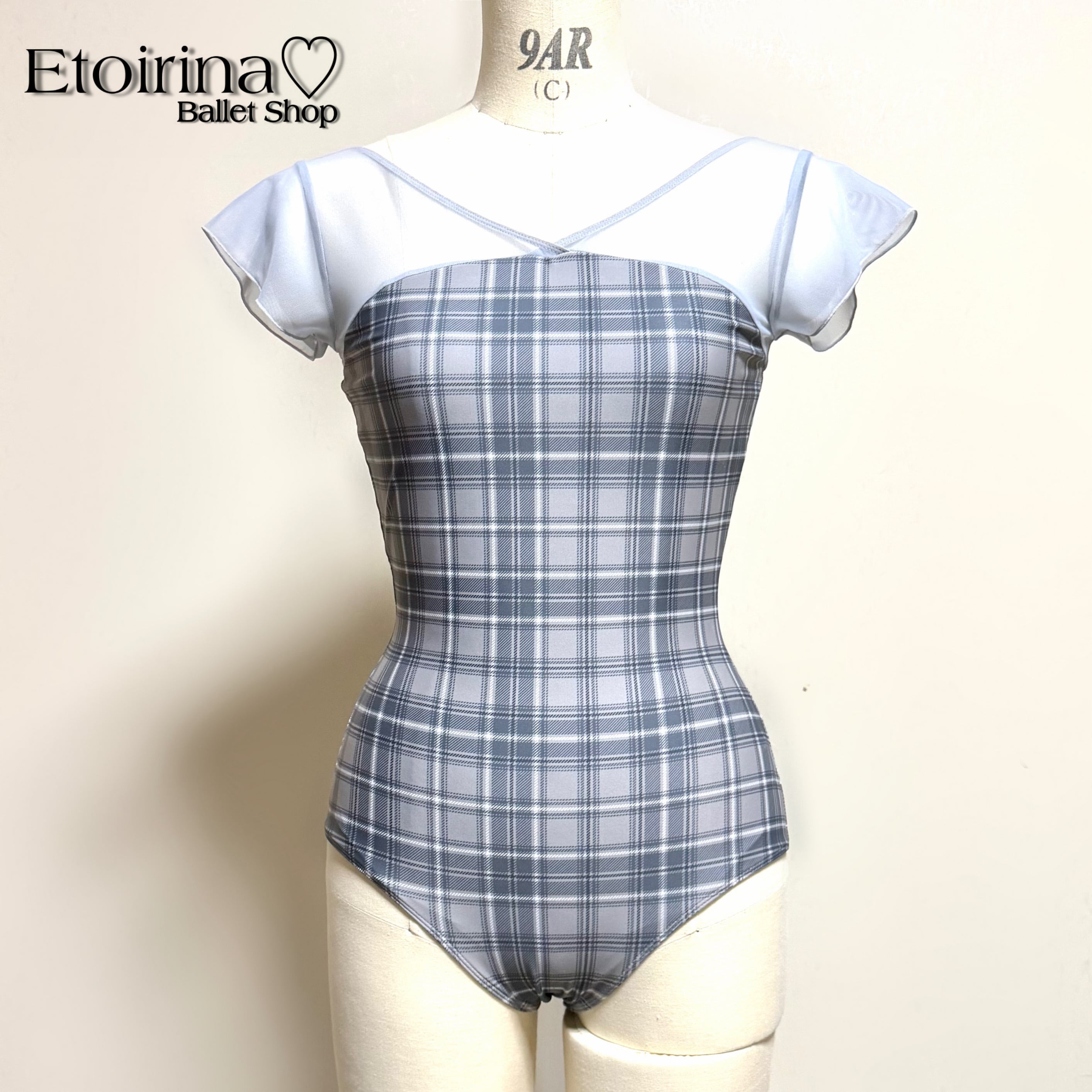 cross mesh leotard【CM014】バレエ レオタード エトワリーナ