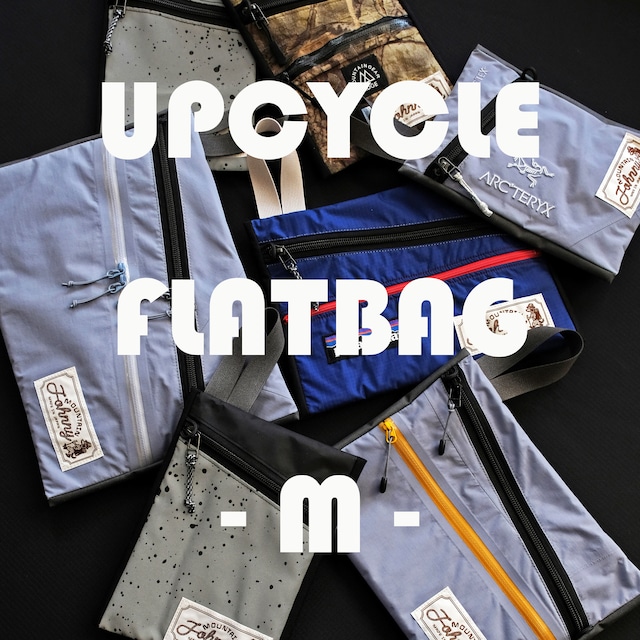 【受注制作】Flat Bag -M-（Upcycle ver.）