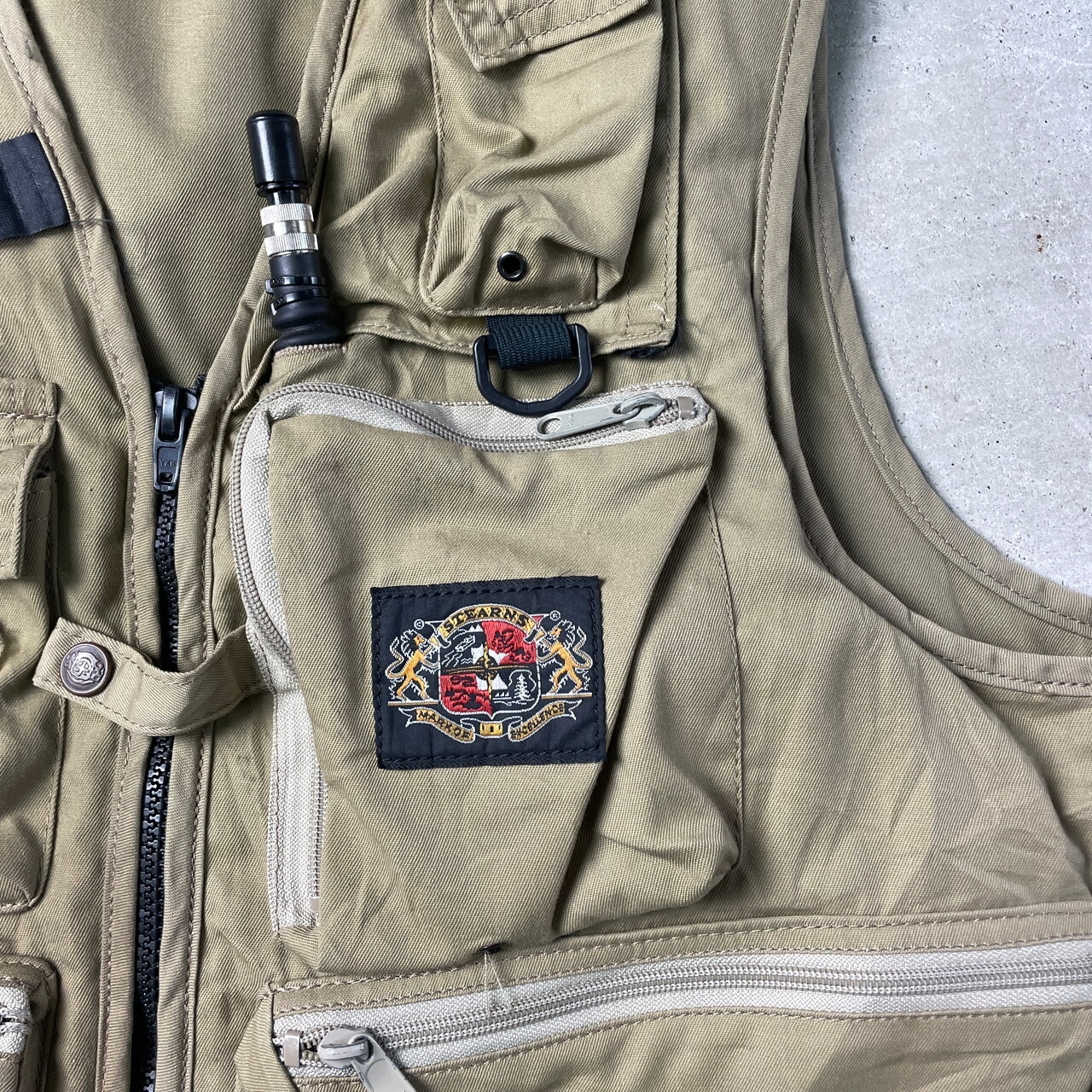 90年代 USA製 STEARNS フライフィッシングベスト ライフベスト メンズL 