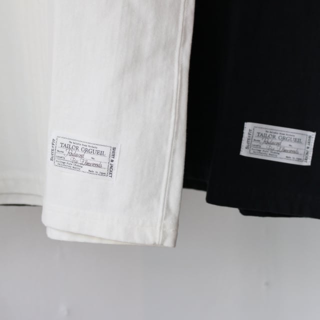 Orgueil オルゲイユ Henry neck t-shirt ヘンリーネックTee OR