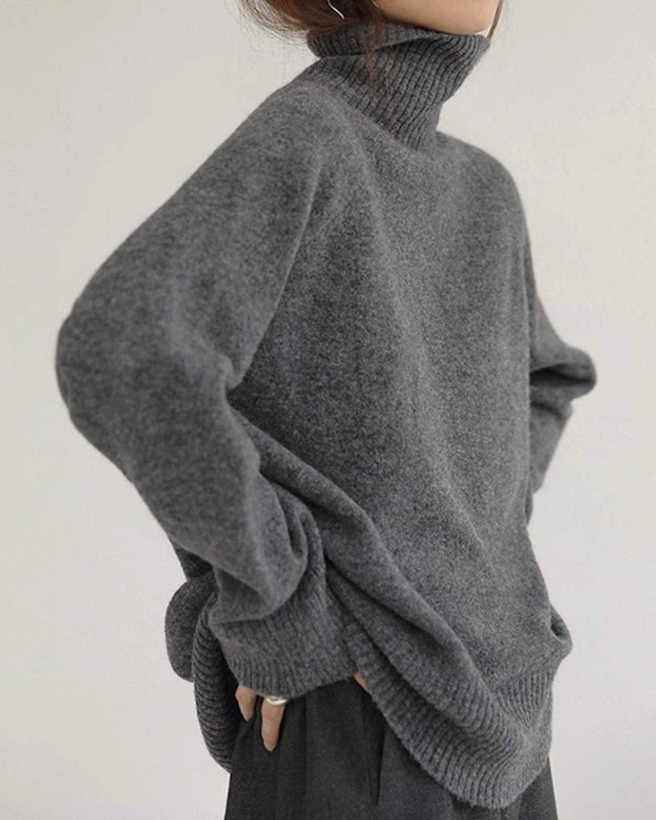 Turtle neck Knit　T20268