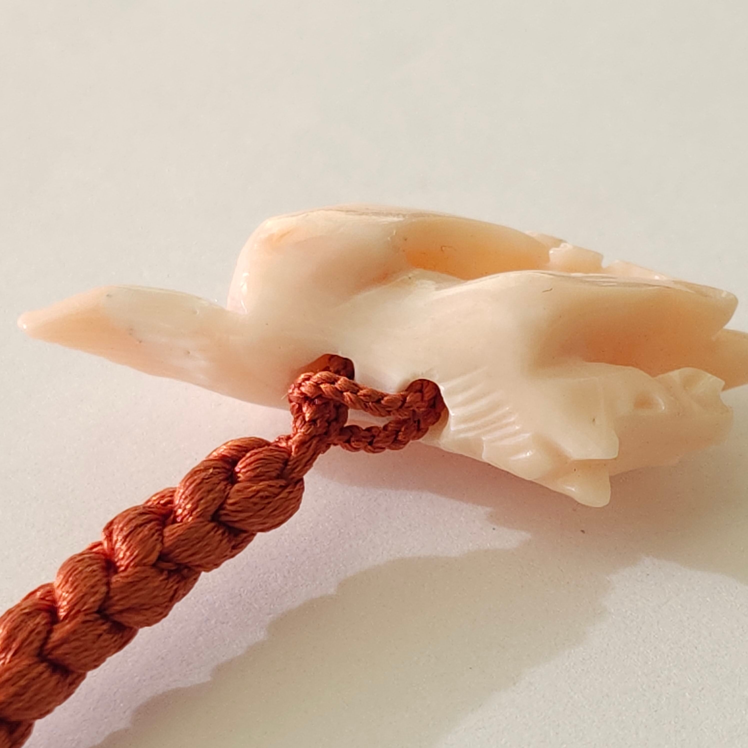 馬の根付 【商品紹介動画が商品説明からご覧いただけます】 | 清岡珊瑚店