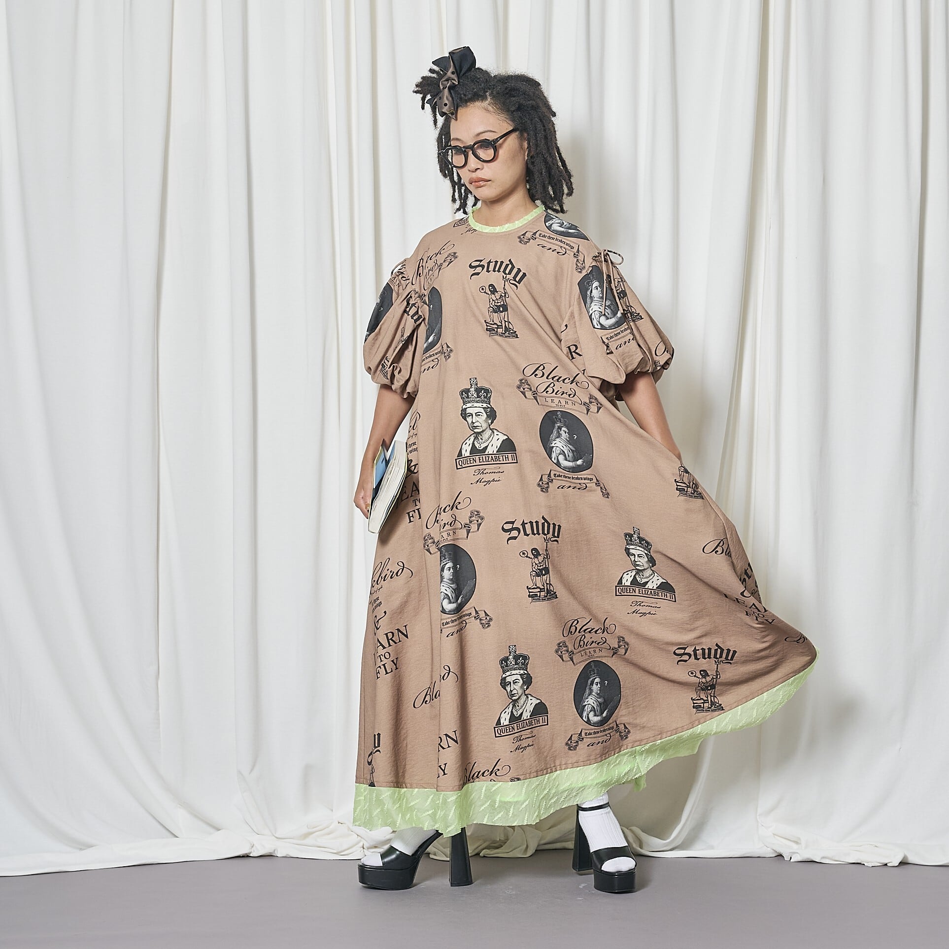 ワンピース Thomas Magpie Original print dress Thomas Magpie Original Print Dress【2261403】 | THOMAS MAGPIE