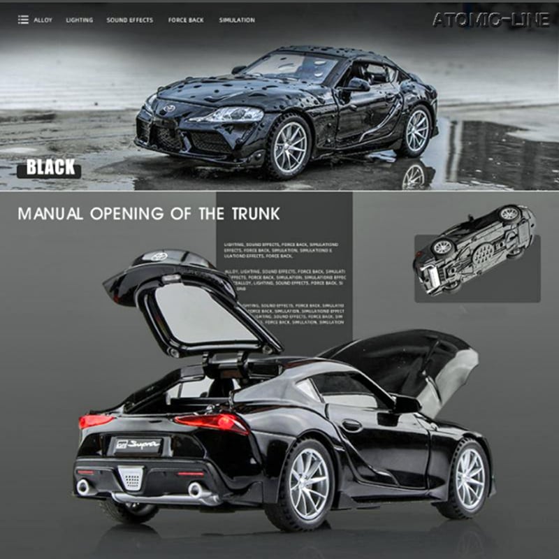 GR SUPRA スープラ 1/32 ミニカー 全4色 ライト点灯 エンジンサウンド