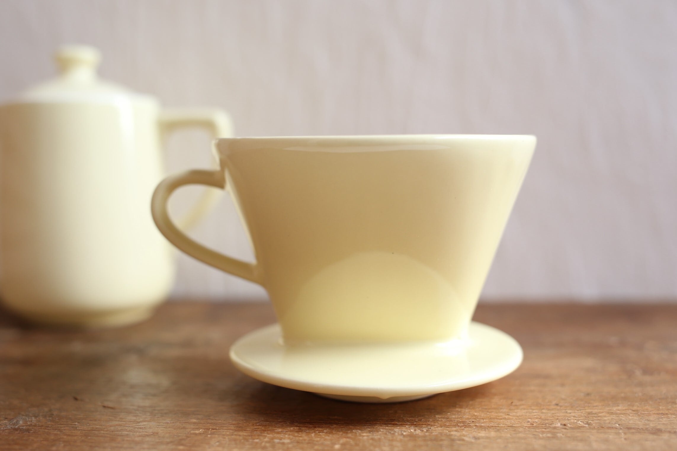 ドイツ ヴィンテージ Melitta 陶器製 ドリッパー&ポットセット 1～2人