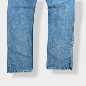 【LEVI'S】505 REGULAR FIT デニム ジーパン ジーンズ テーパード ジッパーフライ W33 L34 リーバイス レギュラーフィット US古着