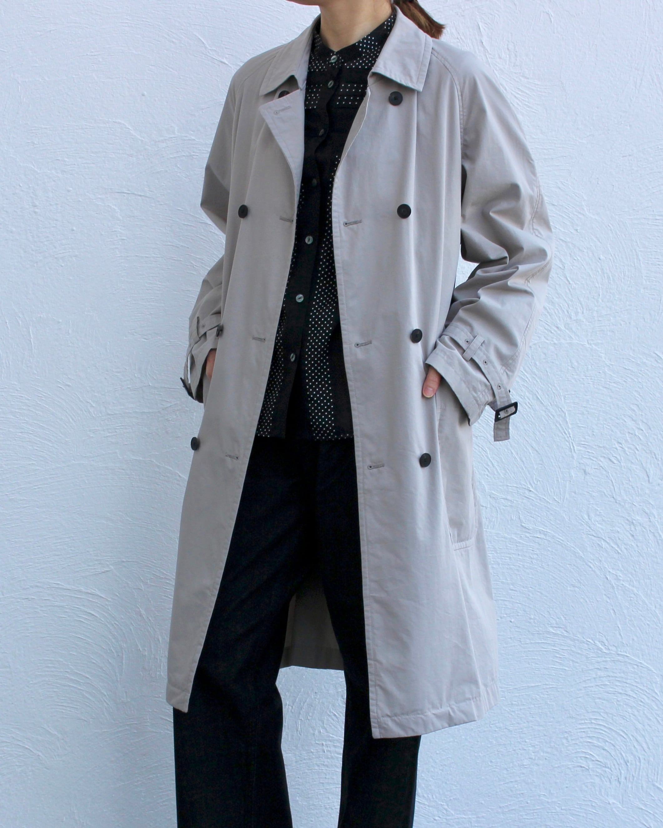 ジャケット・アウター ATON 19ss GAWN TRENCH COAT ATON/trench coat | Coffee Restaurant & Boutique mari