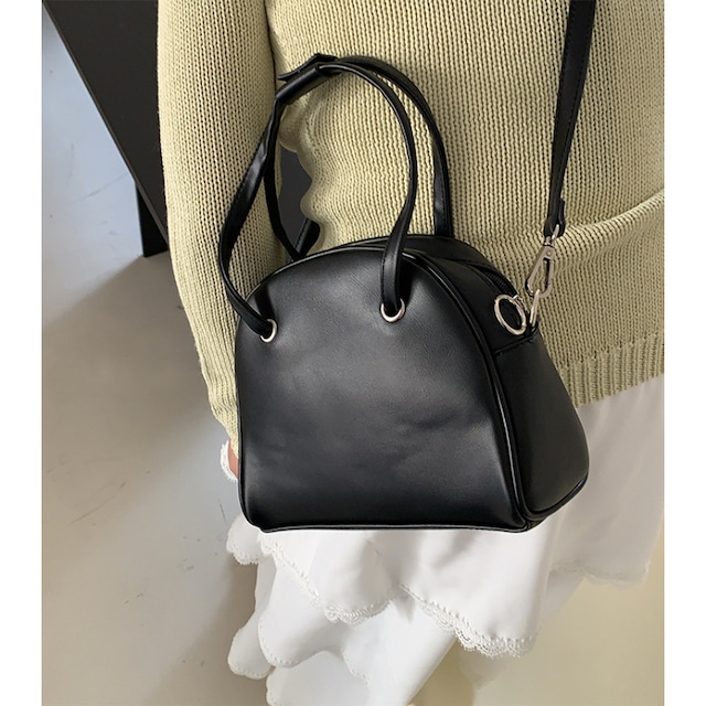 simple shoulder handbag / 3colors