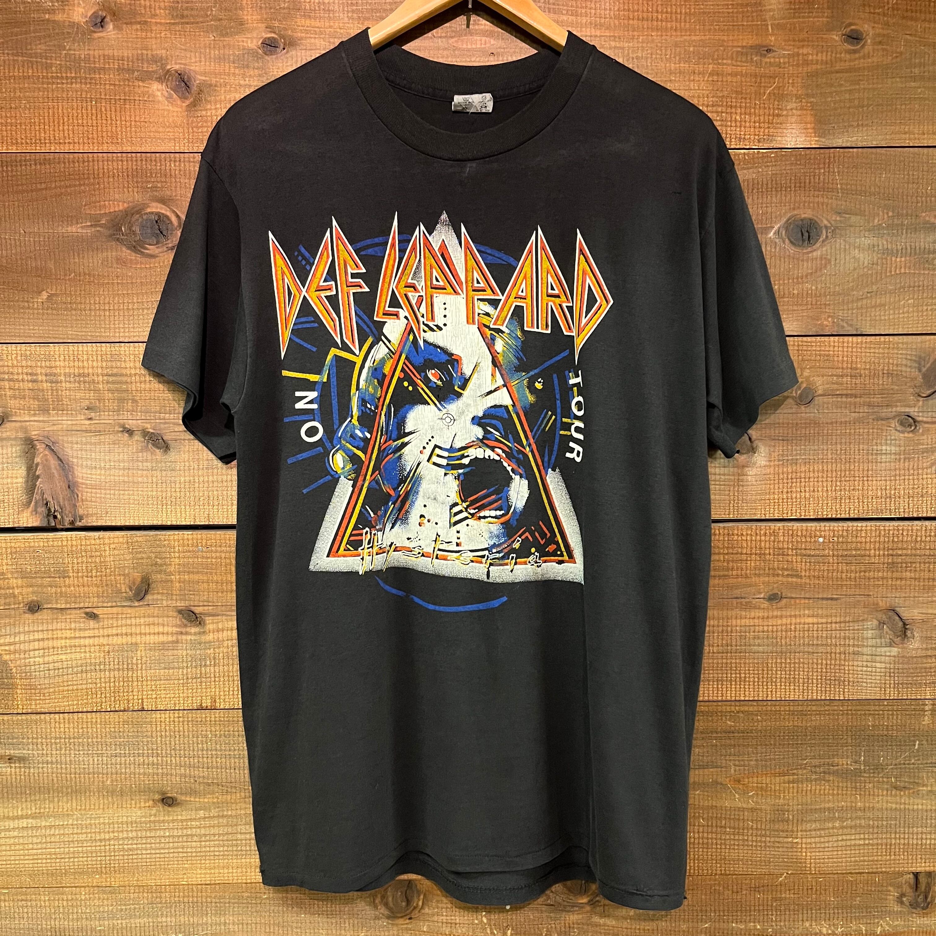 超激レア80'S Def Leppard hysteriaツアーtシャツ