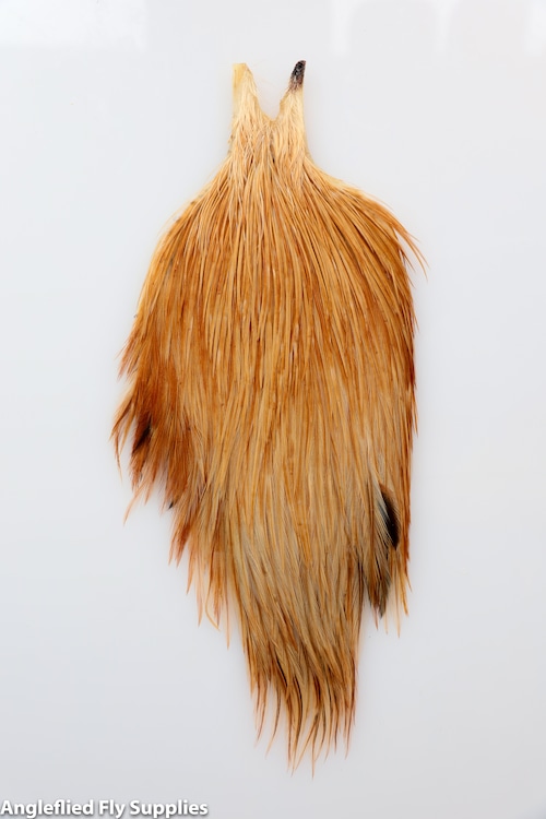 【METZ】 COCK NECK HACKLE  Lt. Ginger Grade 3