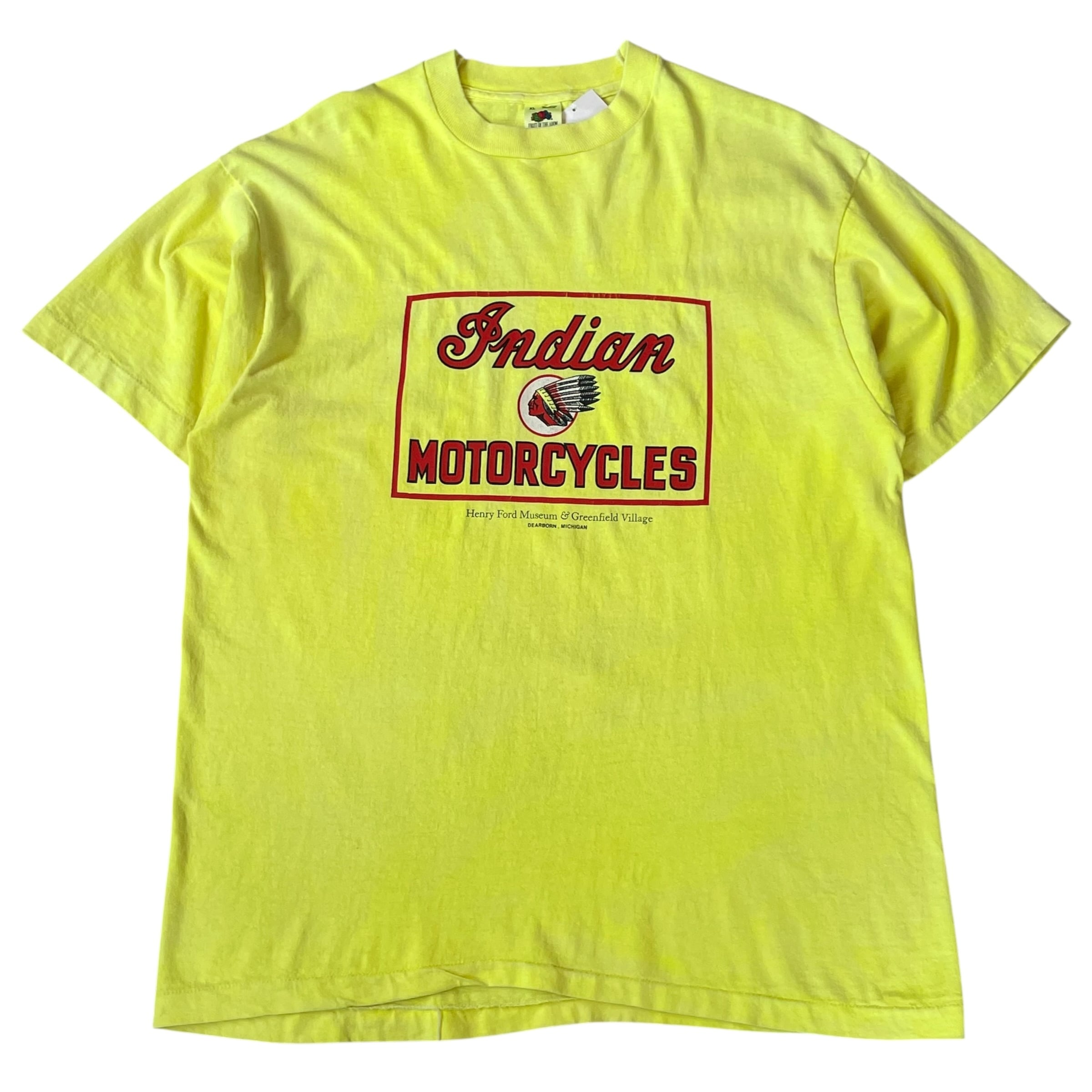 90s Henry Ford Museum & Greenfield Village "INDIAN MOTORCYCLES" T-shirt