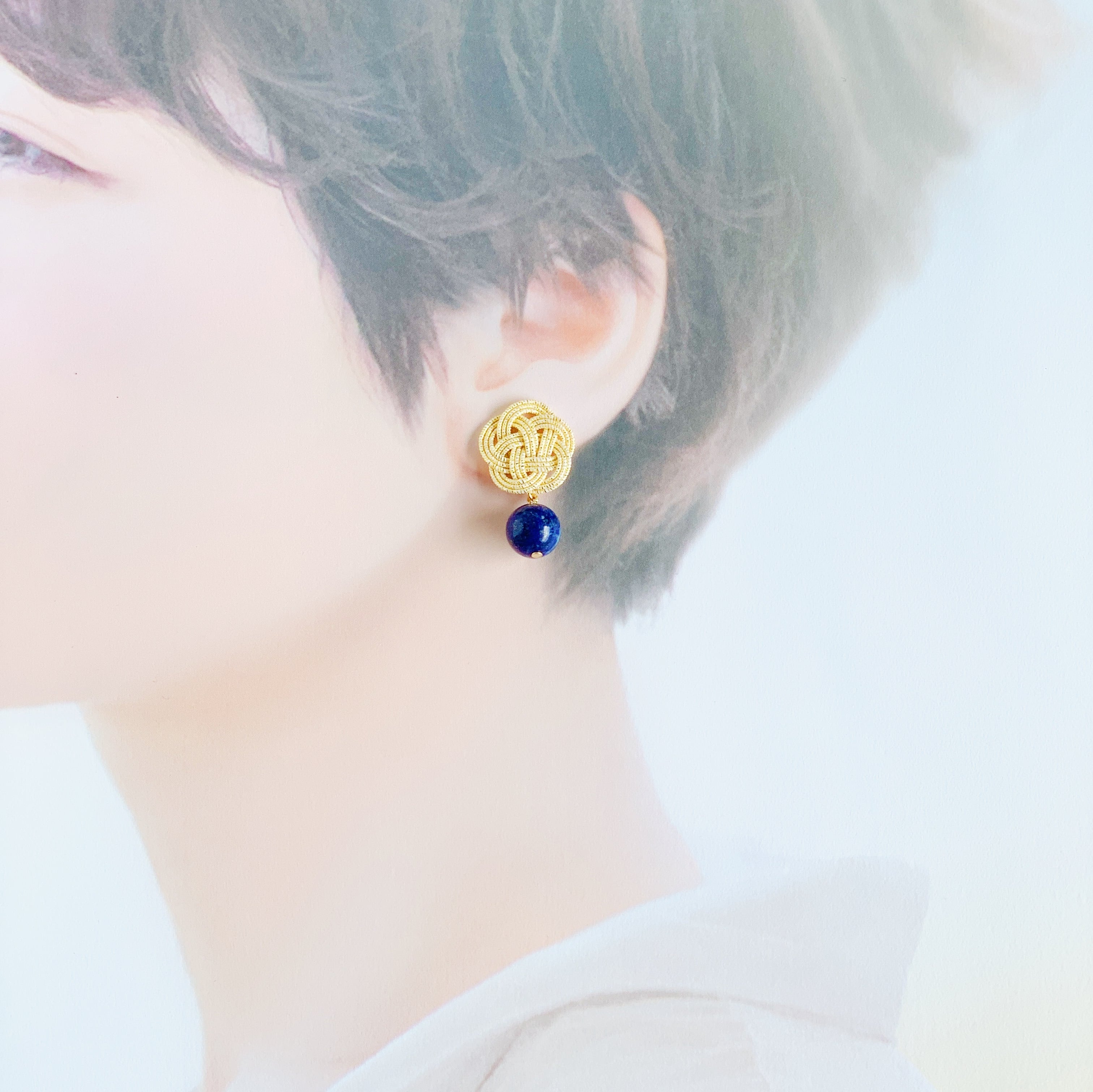 akubi様♡ おまとめ 天然石ピアス 一点物