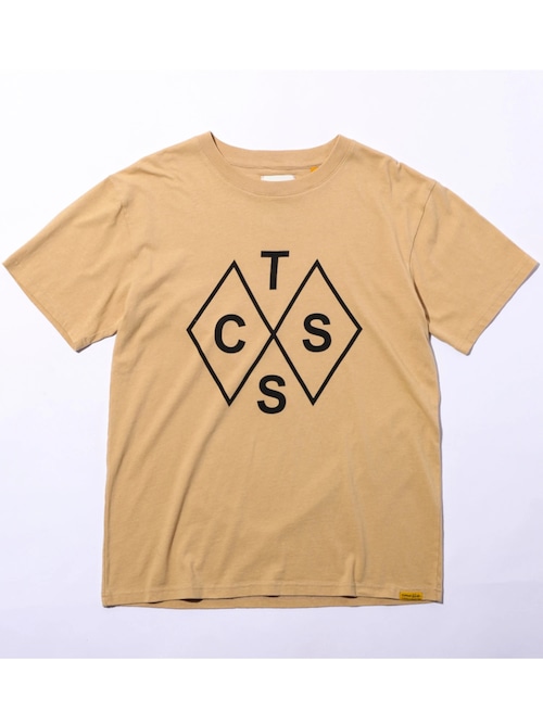 TCSS CRITICAL SLIDE クリティカルスライド DIAMONDS Tシャツ J20TE001 BEIGE