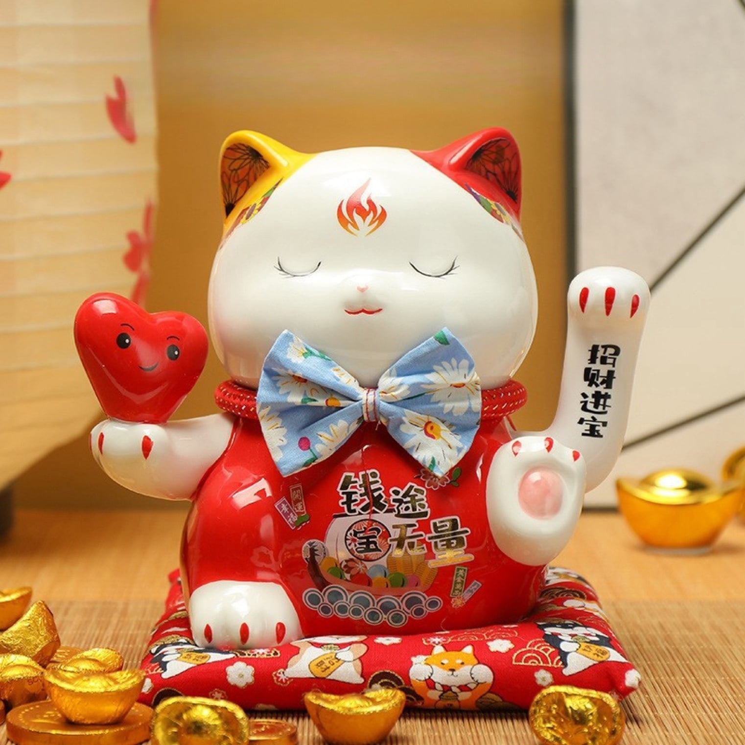 招き猫 ラッキーキャット 縁起物