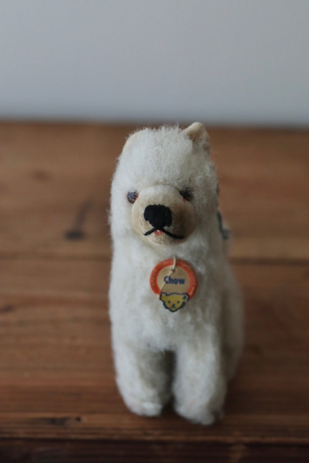 アンティーク シュタイフ 犬 チャウチャウChow 10㎝