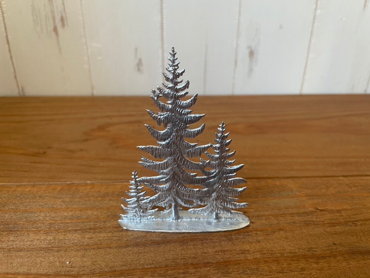 WILHELM SCHWEIZER(ヴィルヘルム・シュバイツァー)錫のモミの木3本