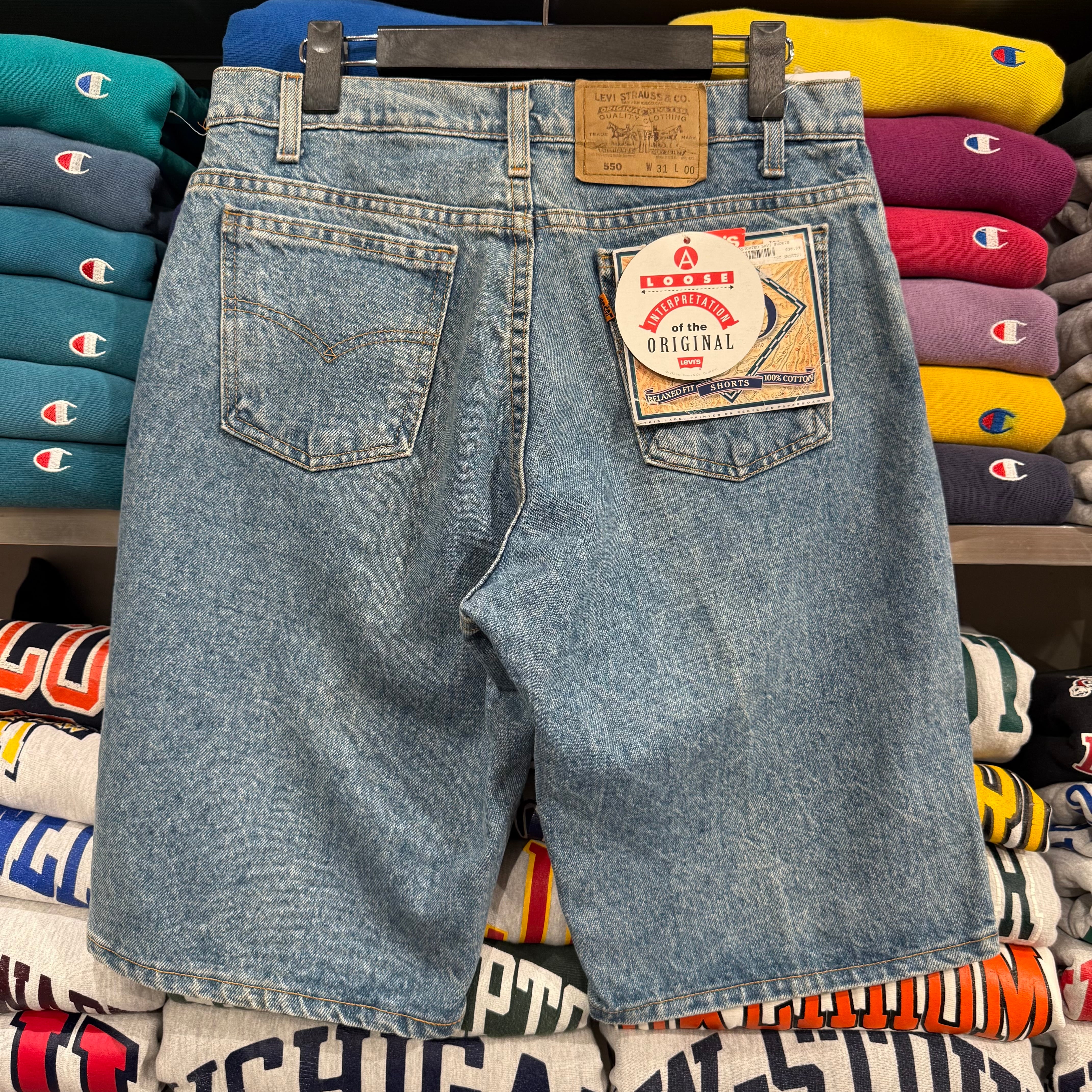 90s LEVI'S 550 SHORTS D.S (W31) | BerBerJin / & BerBerJin