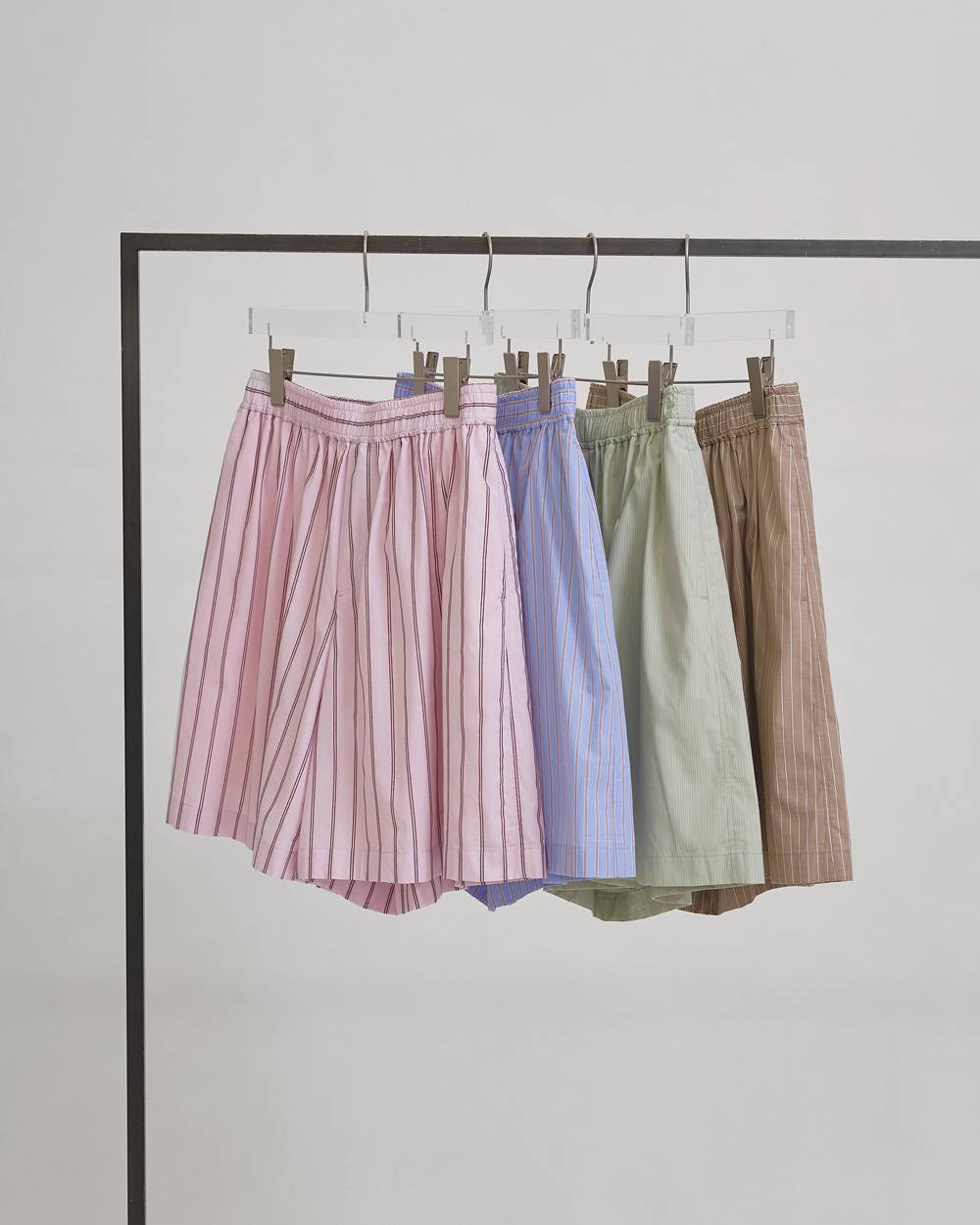 TODAYFUL】Easy Stripe Halfpants | LASHIC