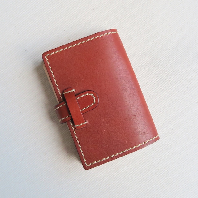 Pocket book card case BROWN