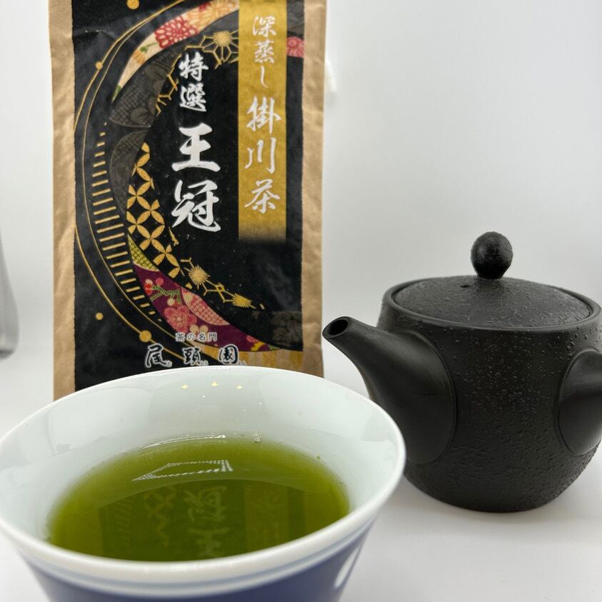 掛川茶 特選王冠 100g | お茶の尾頭園