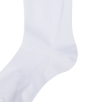 (W) SEE-THROUGH LOGO KNEE SOCKS [サイズ: F(AGEUWSC06WHF)] [カラー: WHITE]