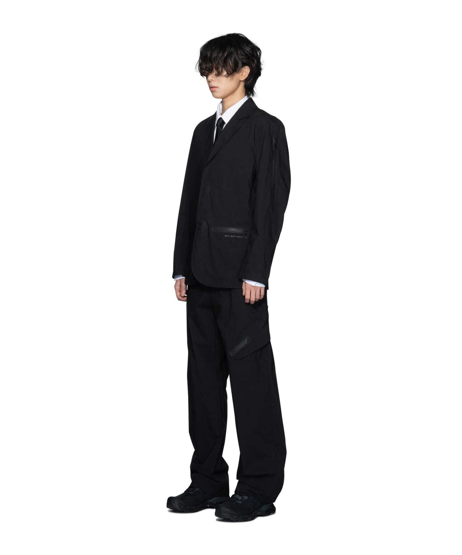 SAN SAN GEAR] 23FW ZIPPER BLAZER BLACK 正規品 韓国ブランド 韓国