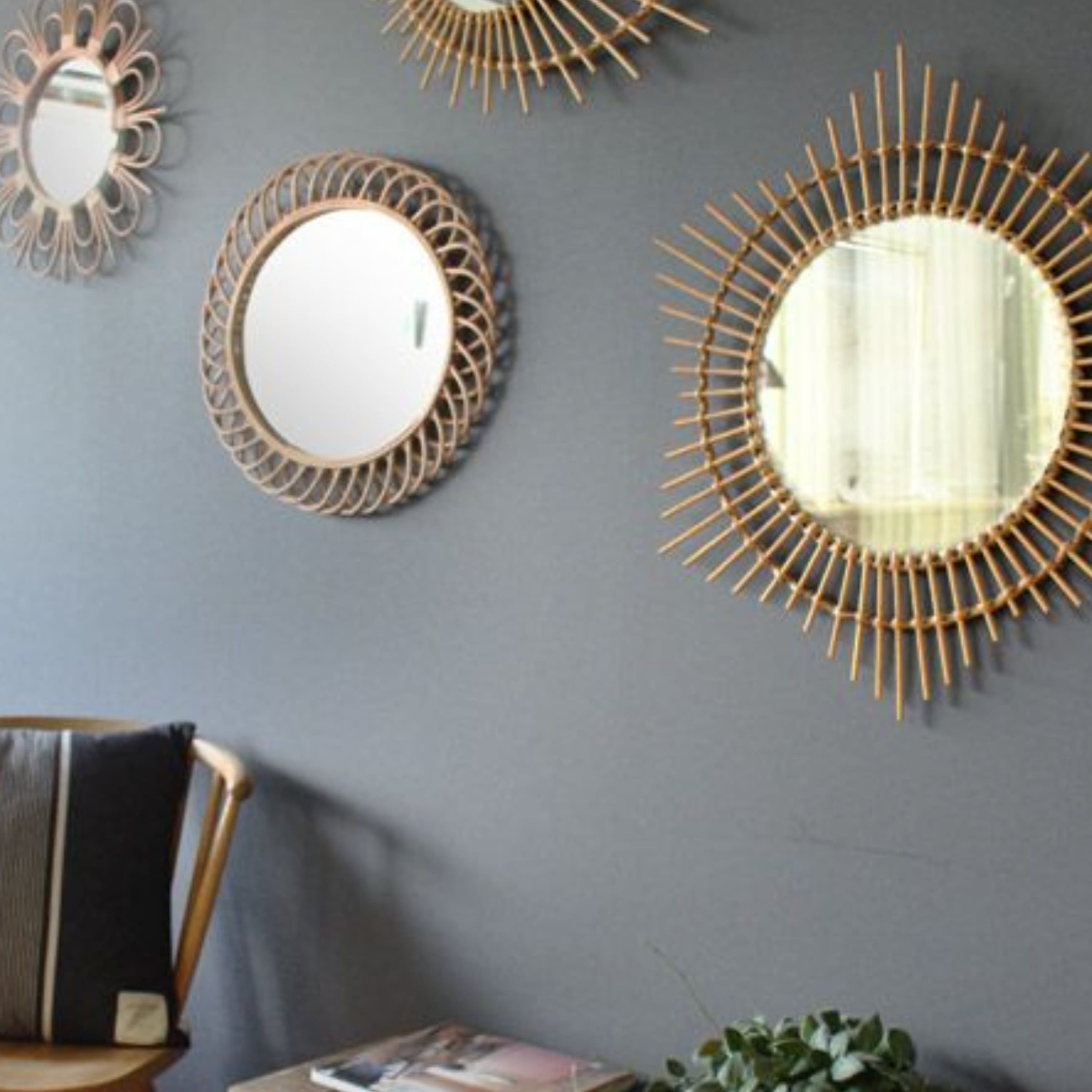 a.depeche ロッタ ラタンミラー S | Zakka so-la