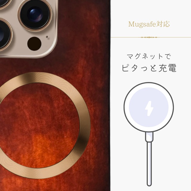 【81wind】そっと浮いてカメラを守る【うきぴん-UKIPIN ＋ ハンドストラップセット】スマホケース スマホカバー ハードケース 革張り 手首 ストラップ 付き iPhone17 iPhone17 Pro Max iPhone16 iPhone15 など