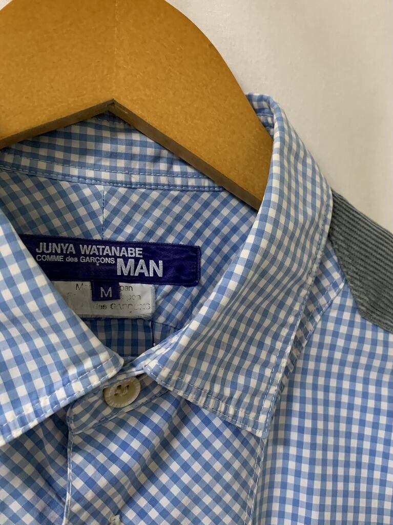 Switched Design Long Sleeve Shirt "JUNYA WATANABE COMME des GARÇONS MAN"