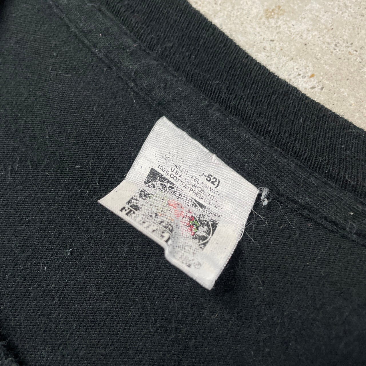 00年代 FRUIT OF THE LOOM フルーツオブザルーム 無地 ブランクTシャツ
