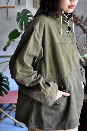 50‘s-60‘s "Bulgaria army" "cotton anorak parka"