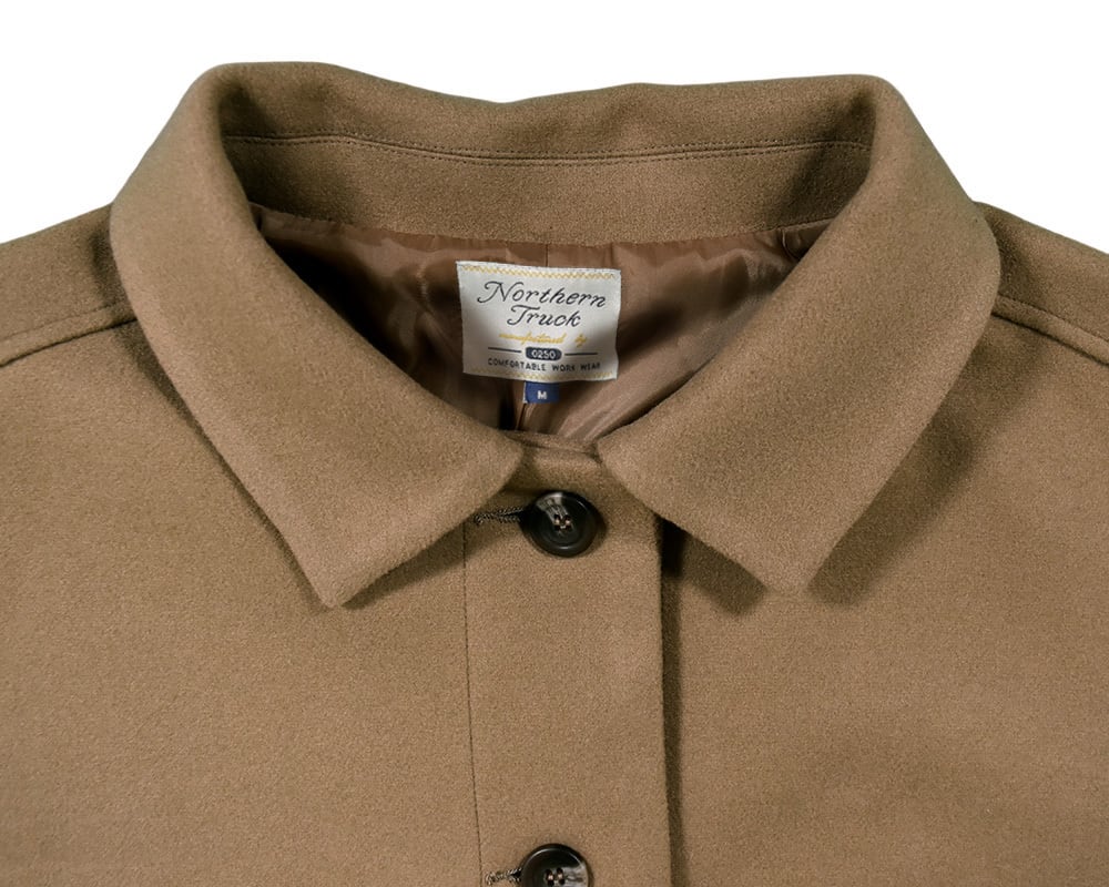 ステンカラーロングコート NIJP5645 | Keitto NORTHERNTRUCK LILASIC