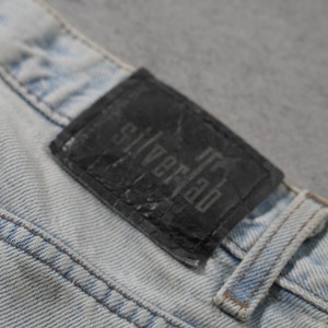 90s Levi's silverTab baggy denim pants "made in USA" [W32L31.5相当] 古着
