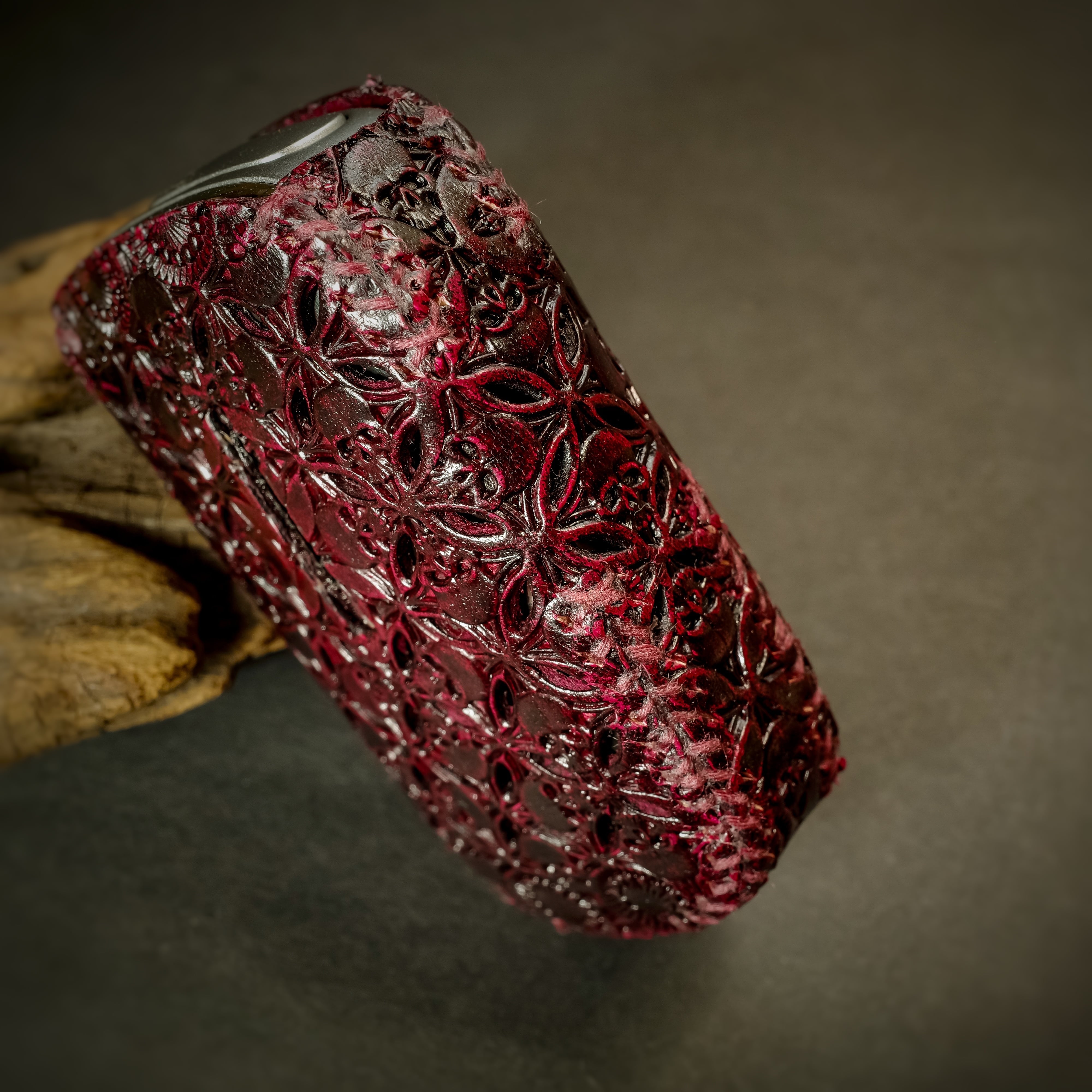 PloomCUBE】プルームキューブ 本革製カバー〝髑髏結〟 | FrogDesignFactory