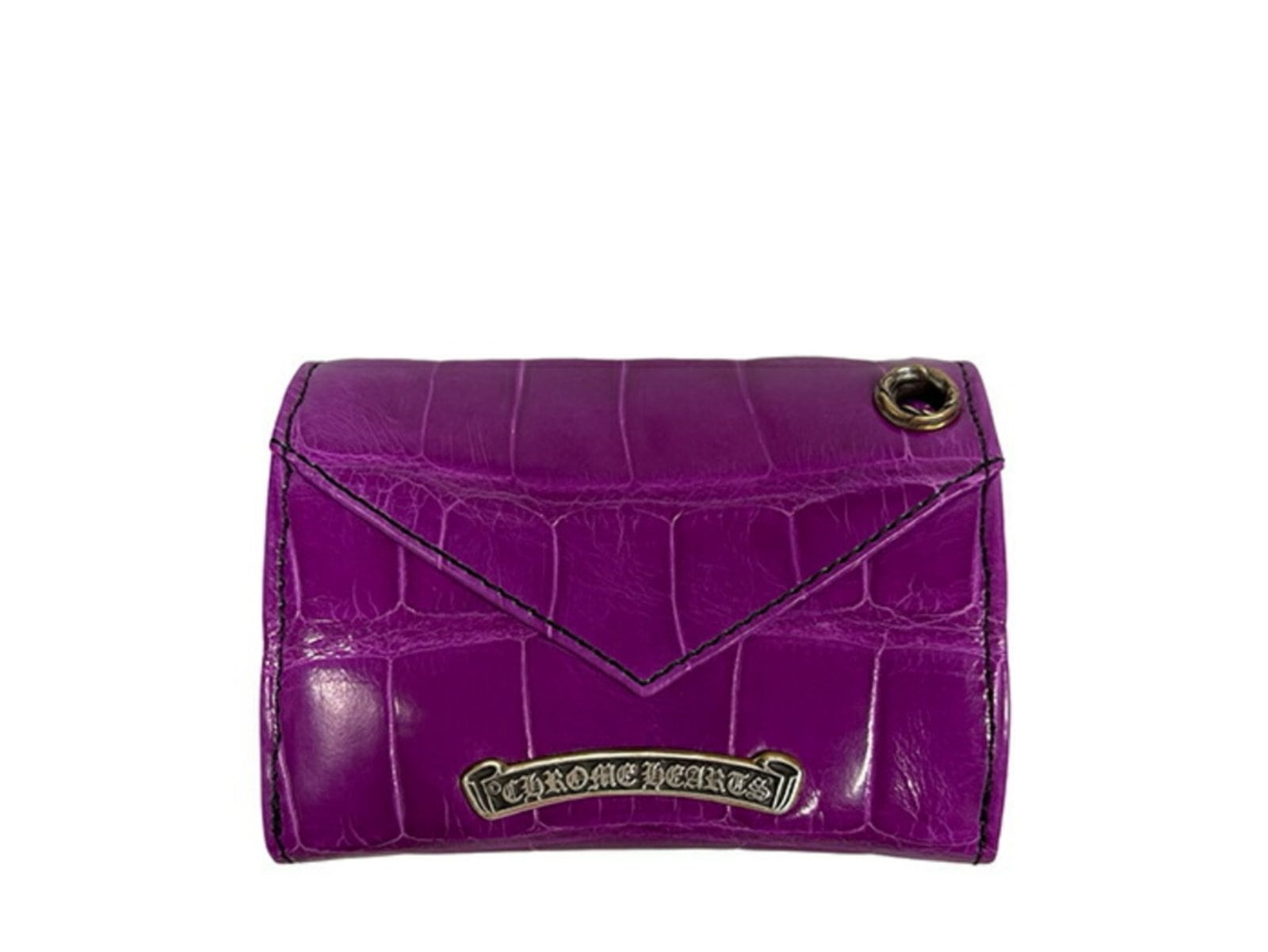 Chrome Hearts クロムハーツ　ミニウォレット ケース　財布 Chrome Hearts†超希少品†CHプラス コインウォレット (CHROME