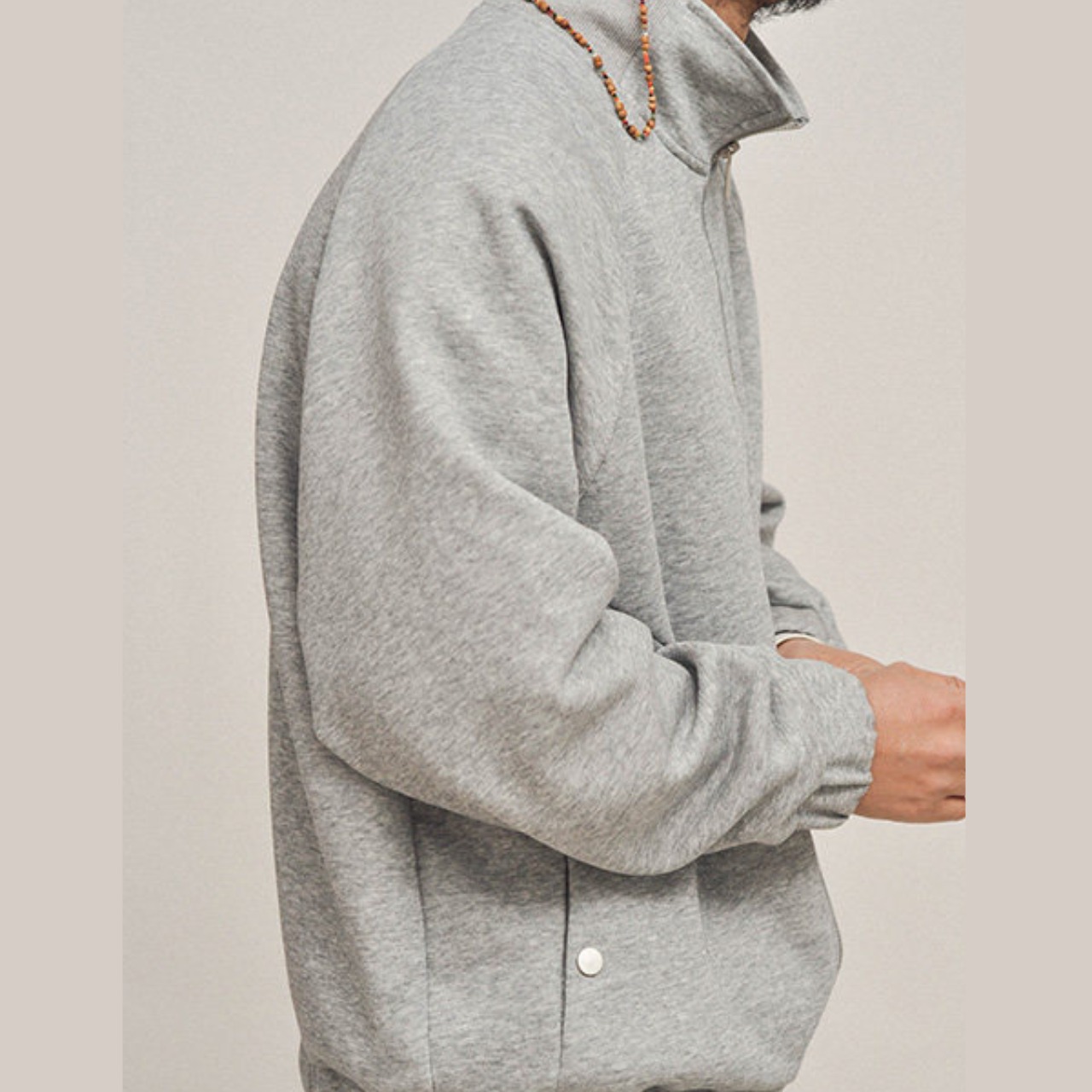 モックネック・ユニオンジップブルゾン A2076 - 6