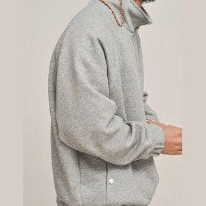 モックネック・ユニオンジップブルゾン A2076