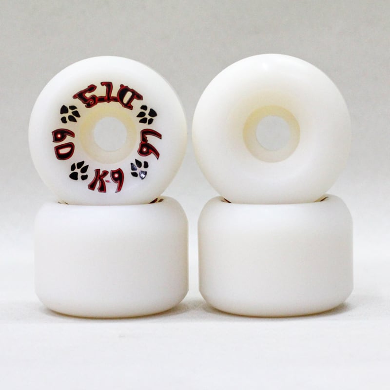 DOGTOWN】K9 80s WHEEL 60mm / 97A WHITE | NiceDream