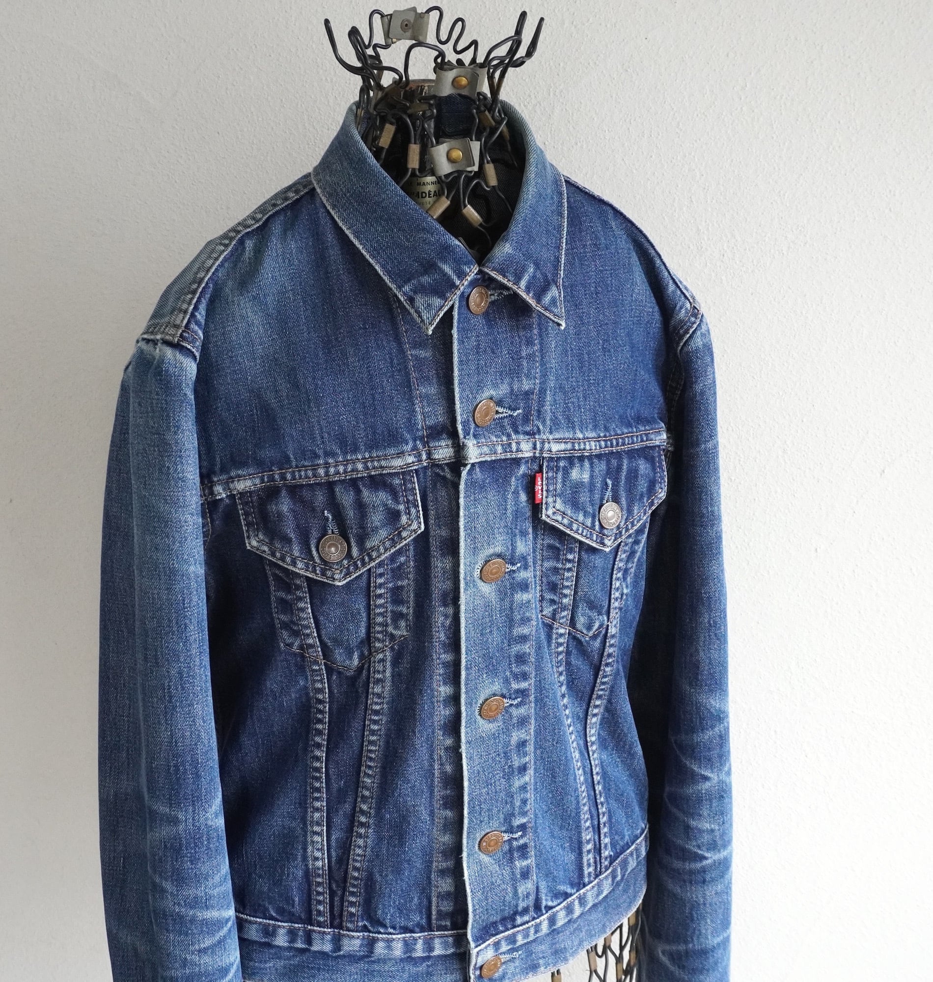 T*o様 90s Levi's レザー トラッカー ジャケット 3rd 7050 2000's [Levi's] 