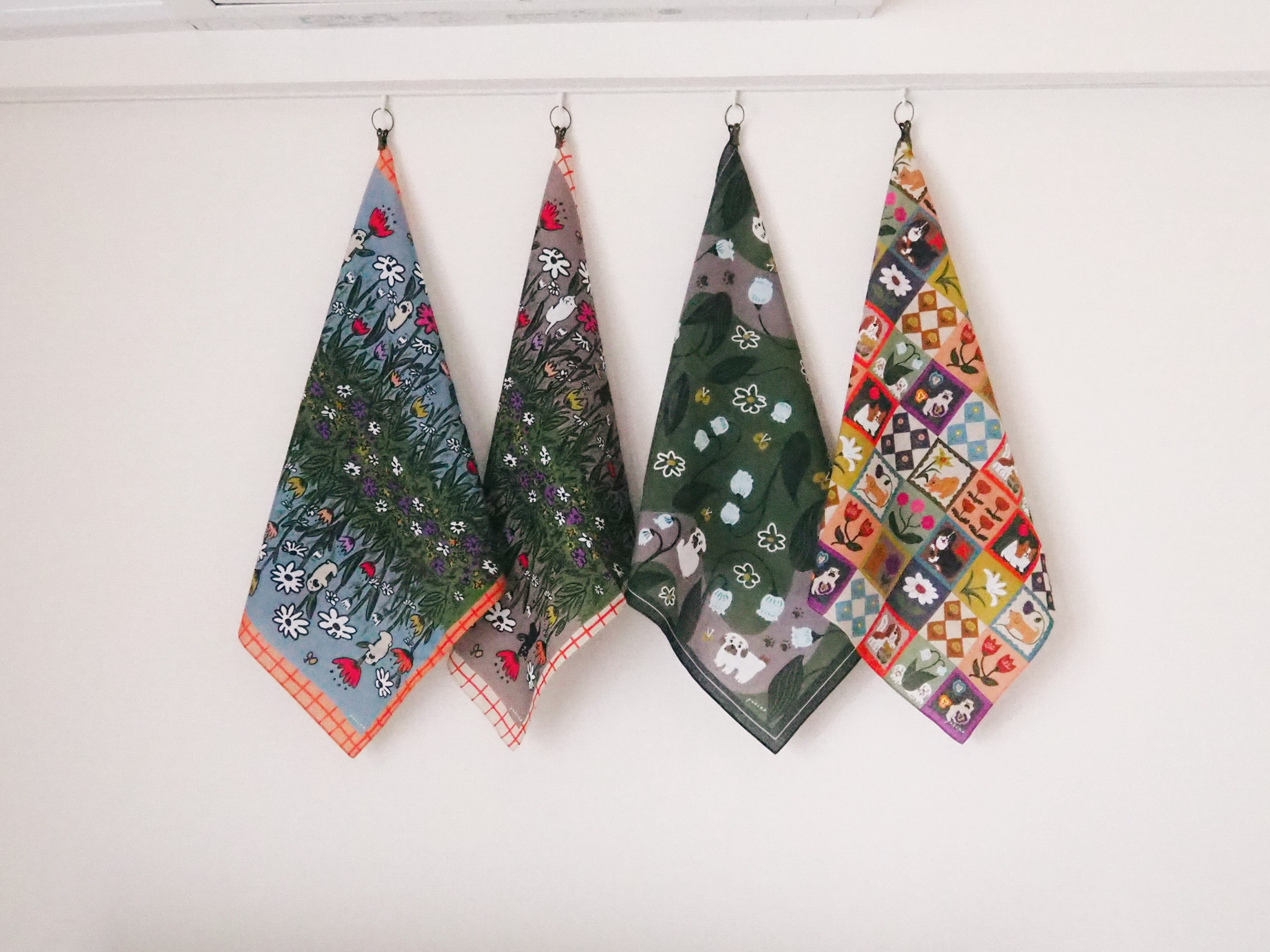 yukino 大判ハンカチ「Lily of the valley garden」 | yukino shop