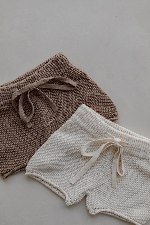 【BELLE & SUN】Crochet Shorts | Natural