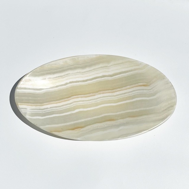 Natural stone plate