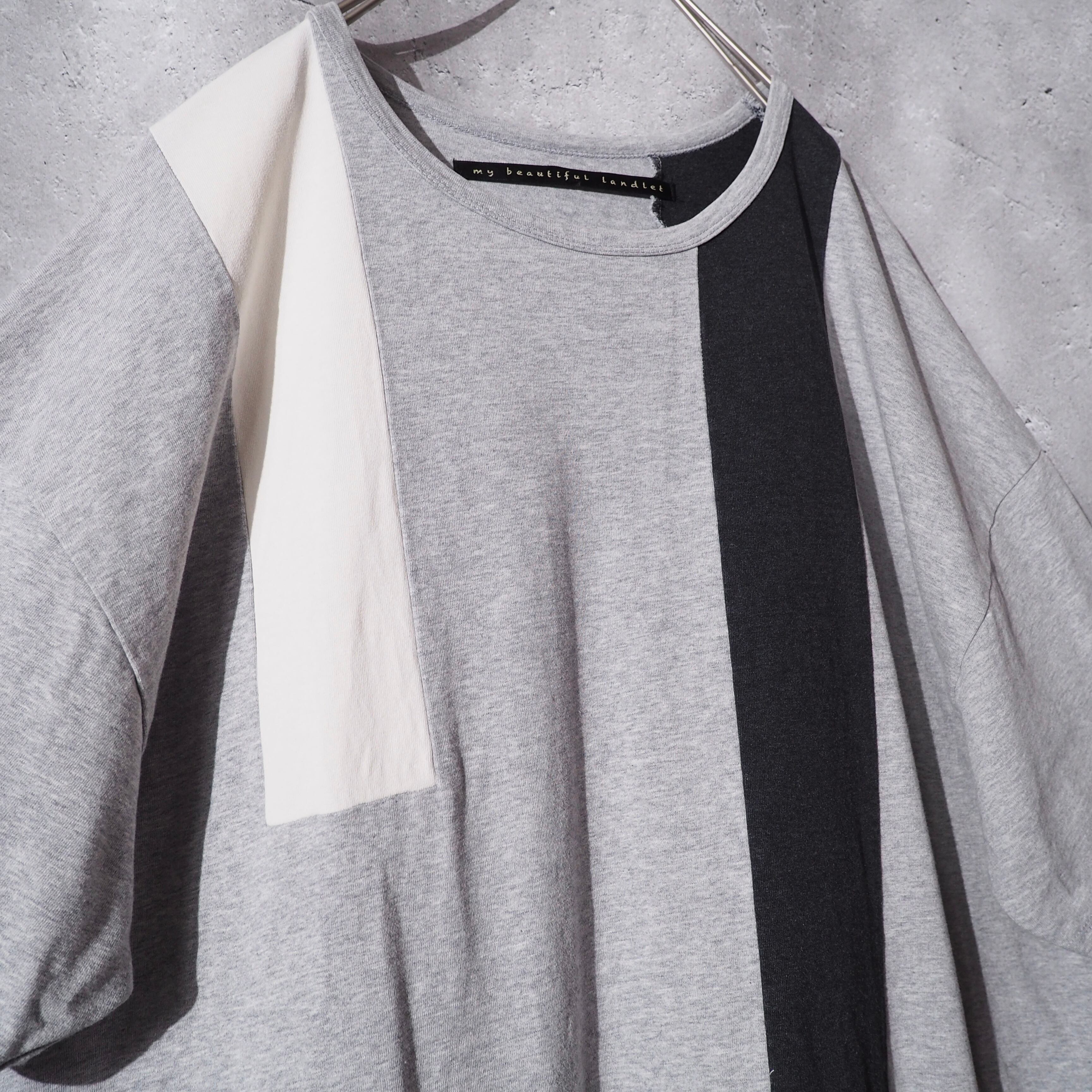 ” my beautiful landlet ” switching panel design loose silhouette Tee