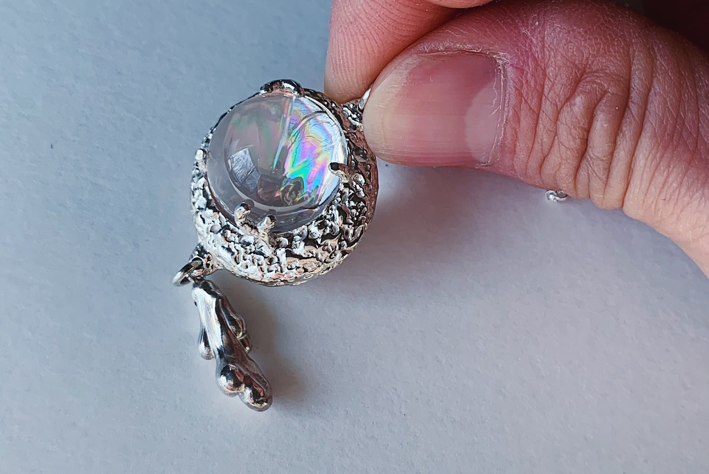 空-くう- アイリスクォーツ ふりこ no.249