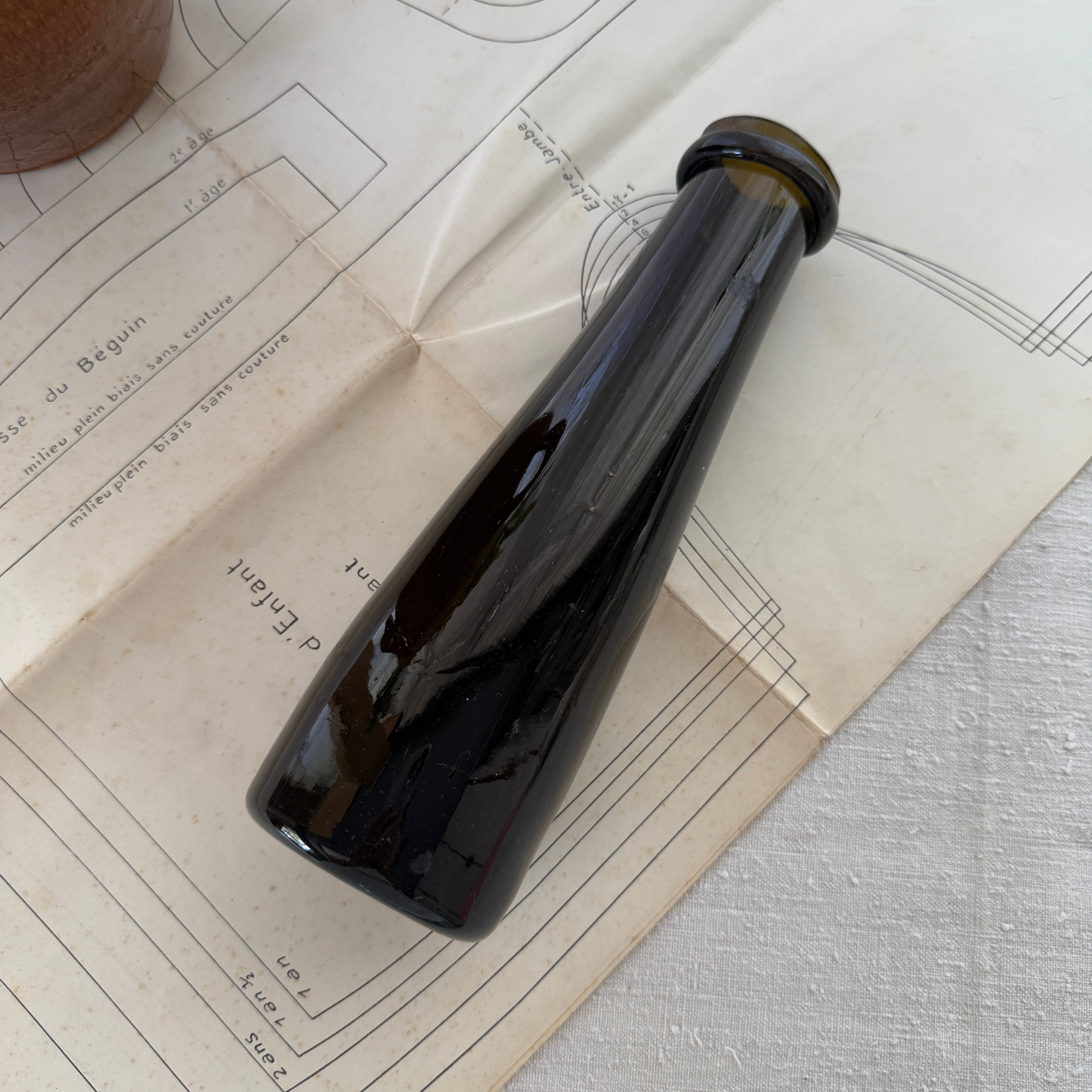 フランスアンティーク ペリゴール地方のトリュフ瓶　レア　美品 19th Century French Antique Truffle Strage Bottle/19世紀のトリュフ