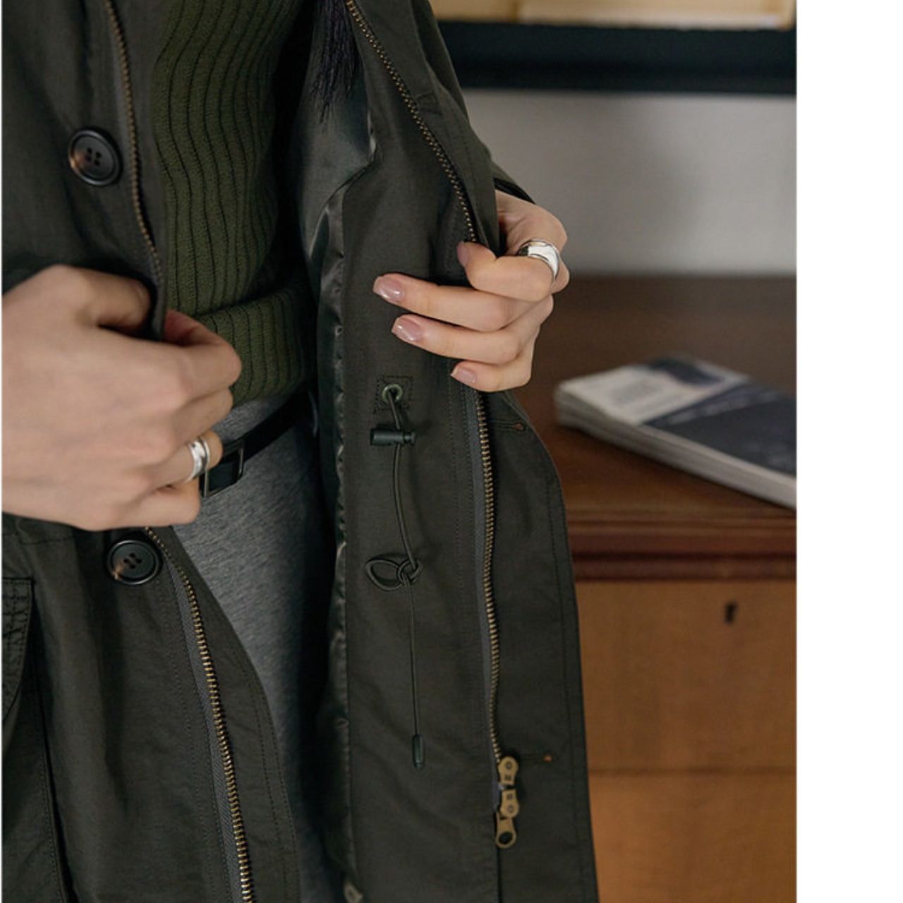 Patch Pocket Blouson T4340