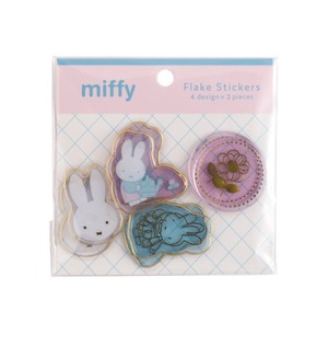 miffy フレークシール/flower