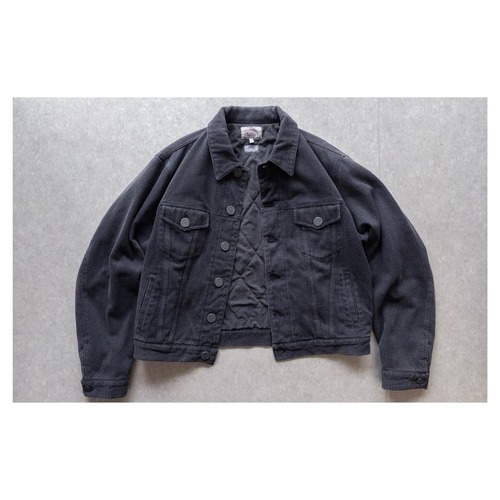 1996s ARMANI JEANS 'BIG DRILL' Trucker Jacket 【size:54】